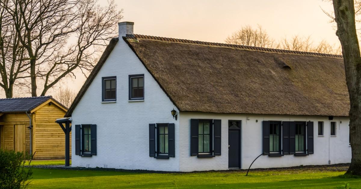 Een prachtige Hollandse boerderij.